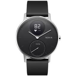 Nokia HR Steel aktivitetsarmbånd 36mm (sort)