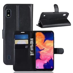 Lommebokfutteral Samsung Galaxy A10 - Stativ & Kortlommer