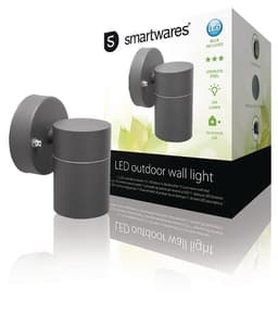 LED Utomhus Vägglampa 3 W 230 lm Mörkgrått