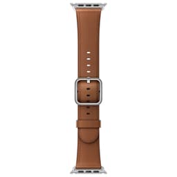 Apple Watch rem 38 mm klassisk læderrem (brun)