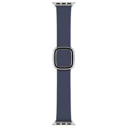 Apple Watch rem 38 mm moderne læderrem med spænde S (midnight blue)