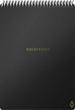 Rocketbook Flip Executive genanvendelig notesblok (infinity black)