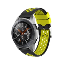Armbånd Silikon Samsung Gear S3 Frontier / Klassisk Svart / Gul