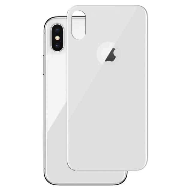 Panzer Silicate takasuojus iPhone X / Xs (harmaa)