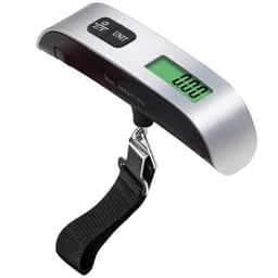 Digitaalinen matkalaukku lämpömittarilla 50 kg Musta