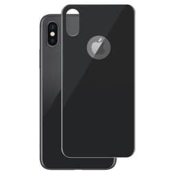 Panzer  Curved skärmskydd Silicate  skydd iPhone X och Xs (svart)