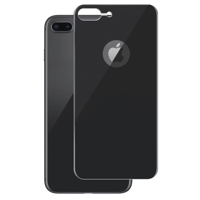Panzer välvt silikatkydd iPhone 8 Plus (grå)