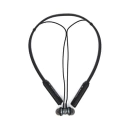 Trådlösa sporthörlurar med nackband, Bluetooth 5.0 Svart