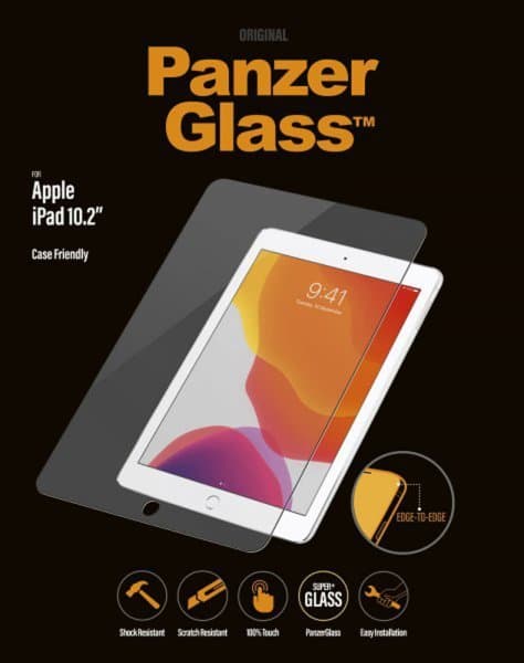 PanzerGlass iPad 10.2 Skärmskydd Edge-to-Edge