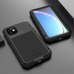 Love Mei iPhone 11 Kuori PoweRFul Case Musta