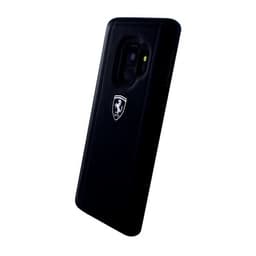 Ferrari Heritage Portofino Leather Skal till Samsung Galaxy S9 Äkta läder Svart