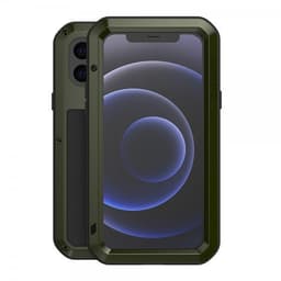 Love Mei iPhone 12 Mini Suojakuori Powerful Case Vihreä
