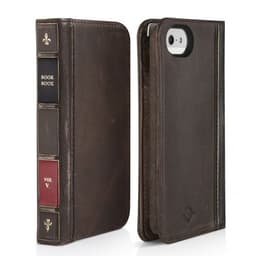 Twelve South iPhone 5 / 5S / SE Etui BookBook Ægte Læder Brun
