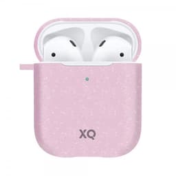 XQISIT AirPods (1/2) Suojakuori Eco Case Vaaleanpunainen