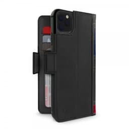Twelve South iPhone 11 Pro Fodral BookBook Äkta Läder Löstagbart Skal Svart