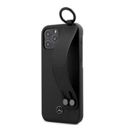 Mercedes Benz iPhone 12 Mini Deksel Hand Strap Case Svart