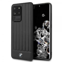 BMW Samsung Galaxy S20 Ultra Deksel Leather Lines Svart