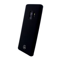Mercedes Benz Silikoni Cover Samsung Galaxy S9 Deksel Silikon Svart