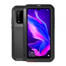 Love Mei Huawei P30 Lite Kuori PoweRFul Case Iskunkestävä Musta