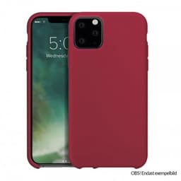 XQISIT iPhone 12 Mini Kuori Silikoniii Case Punainen