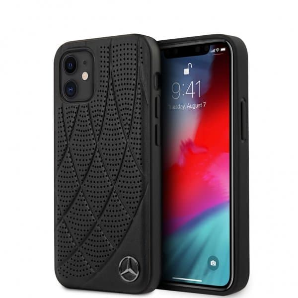 Mercedes Benz iPhone 12 Mini Cover Bow Cover Sort