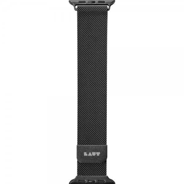 LAUT Apple Watch 42/44/45mm/Apple Watch Ultra Armbånd Steel Loop Sort