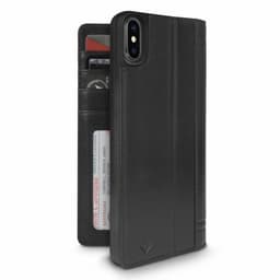 Twelve South iPhone X/Xs Suojakotelo Journal Aito Nahka Musta