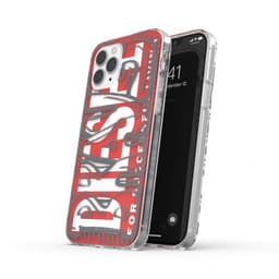 Diesel iPhone 12/iPhone 12 Pro Deksel Graphic Snap Case AOP Red/Grey