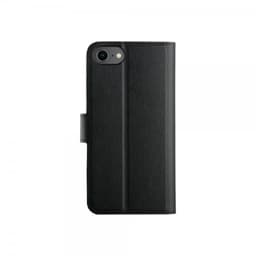 XQISIT iPhone 7/8/SE Kotelo Slim Wallet Selection Bulk Musta