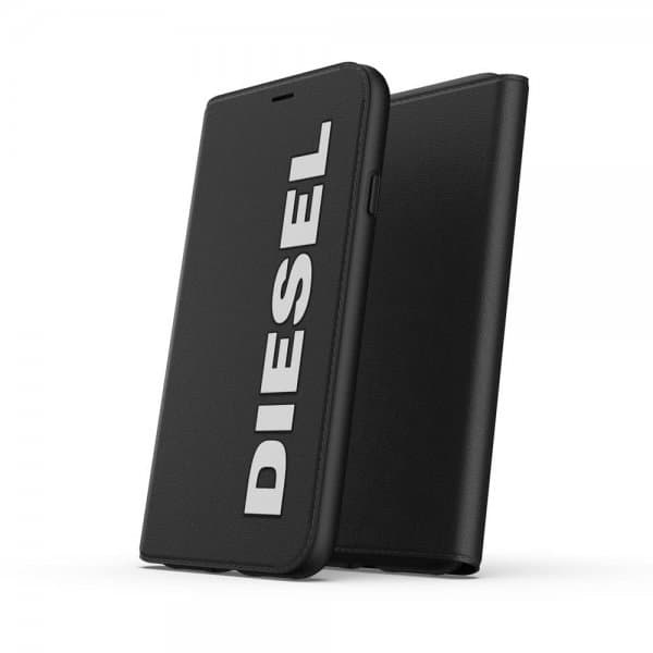 Diesel iPhone X/Xs Etui Booklet Case Core Sort