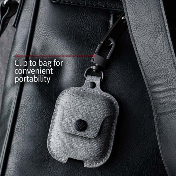 Twelve South AirSnap Twill Mörkgrå
