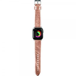 LAUT Apple Watch 38/40mm Ranneke Metalliic Leather Keltainend
