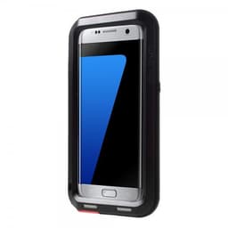 Love Mei PoweRFul Case till Samsung Galaxy S7 Edge Super GUARD Deksel Stötsäkert Svart