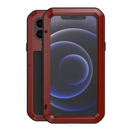 Love Mei iPhone 12 Mini Suojakuori Powerful Case Punainen