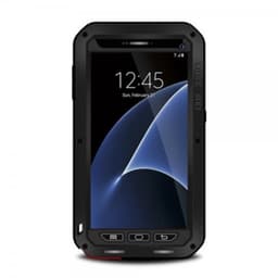 Love Mei PoweRFul Case till Samsung Galaxy S7 Super GUARD Deksel Stötsäkert Svart