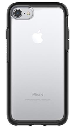 iPhone 7/8/SE 2020 Suojakuori Symmetry Series Musta Kirkas