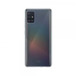 XQISIT Samsung Galaxy A51 Kuori Flex Case Läpinäkyvä Kirkas