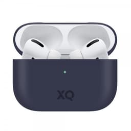 XQISIT AirPods Pro Suojakuori Silikoniii Case Sininen