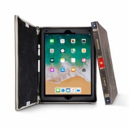 Twelve South iPad 9.7. Air 1. Air 2 Kotelo BookBook Aito Nahka Telineellä Ruskea