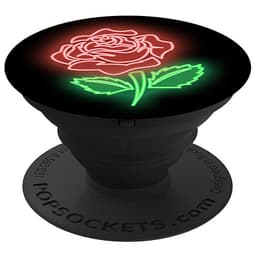 PopSockets älypuhelimen pidike (neon-ruusu)