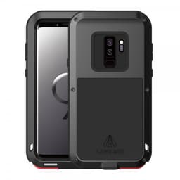 Love Mei PoweRFul Case Samsung Galaxy S9 Plus Super GUARD Kuori Iskunkestävä Musta