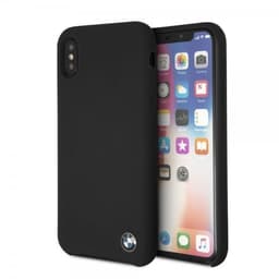 BMW iPhone X/Xs Skal Silikon TPU med Logo Svart