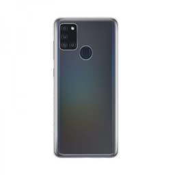 XQISIT Samsung Galaxy A21s Cover Flex Case Transparent Klar