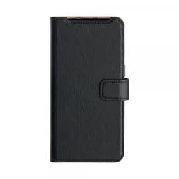XQISIT OnePlus 7 Kotelo Slim Wallet Selection Musta