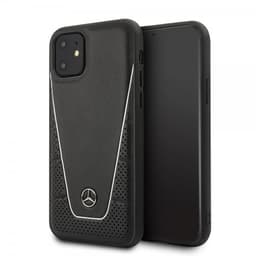 Mercedes Benz iPhone 11 Deksel Logo PeRForert Svart