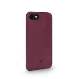 Twelve South iPhone 7/8/SE Suojakuori Relaxed Leather Marsala