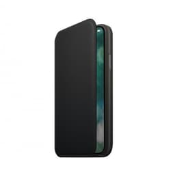 XQISIT iPhone 11 Pro Kotelo Folio Wallet Musta