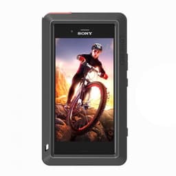 Love Mei PoweRFul Case till Sony Xperia XZ1 Super GUARD Deksel Stötsäkert Svart