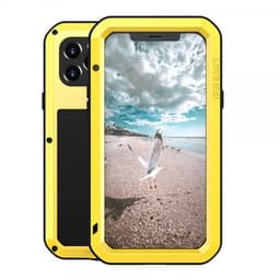 Love Mei iPhone 12 Pro Suojakuori Powerful Case Keltainen