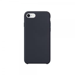XQISIT iPhone 7/8/SE Deksel Silikoni Case Midnight Blue